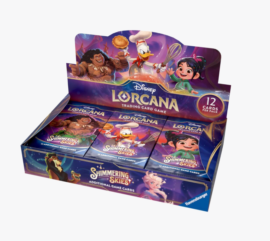 Disney Store Ravensburger Disney Lorcana Trading Card Game Booster Pack, Wave Purple unisex
