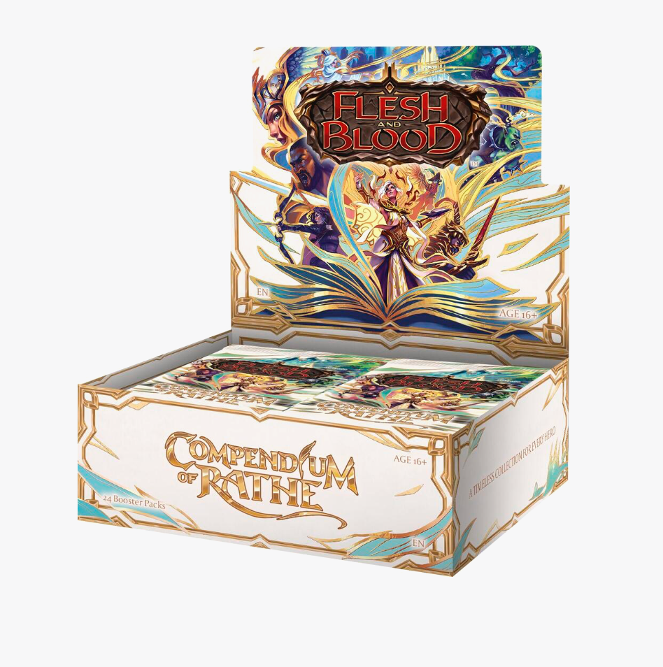 Flesh and Blood TCG: Compendium of Rathe Booster Box – GuuBuu Hobby