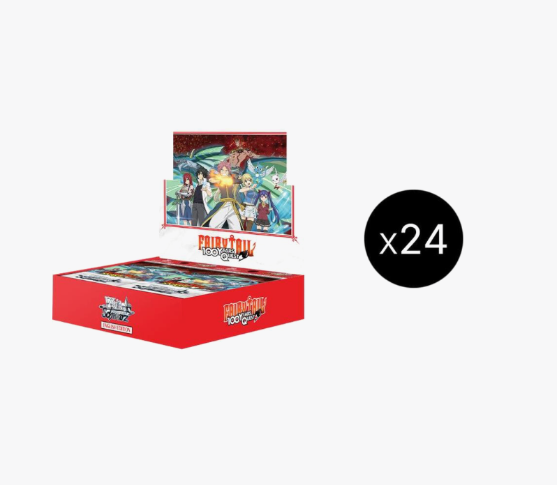 Weiss Schwarz! FAIRY TAIL 100 YEARS QUEST Booster Box Case [24 each] –  GuuBuu Hobby