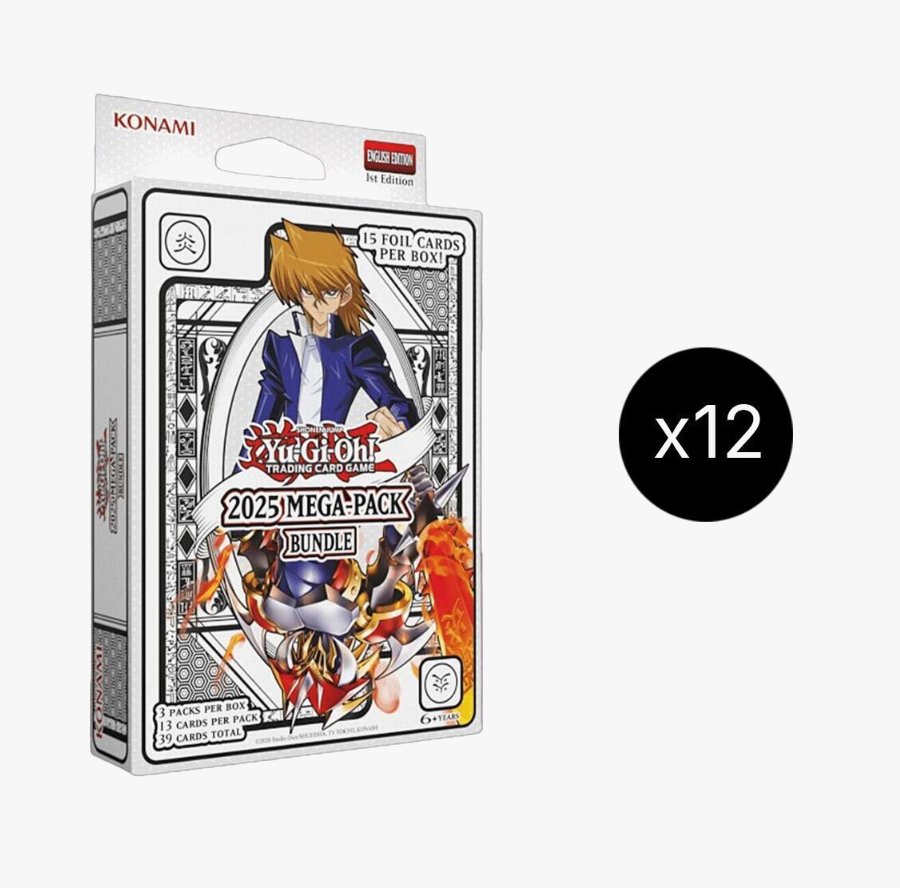 Konami Yu Gi Oh TCG Mega Packs 2025 Bundles Case Trading Cards German 12 Packs Multicolor Kids