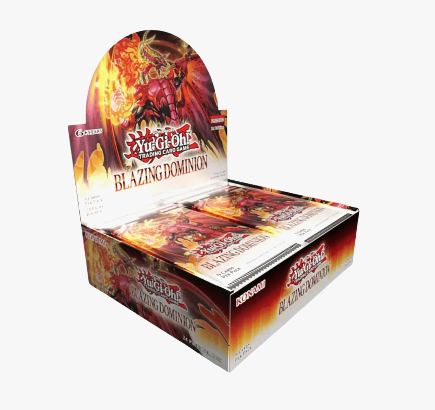 1st edition yugioh booster box Blazing Dominion