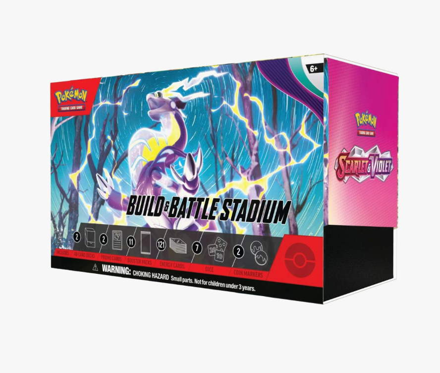 pokemon sv booster box Pokemon Scarlet & Violet Build & Battle Stadium