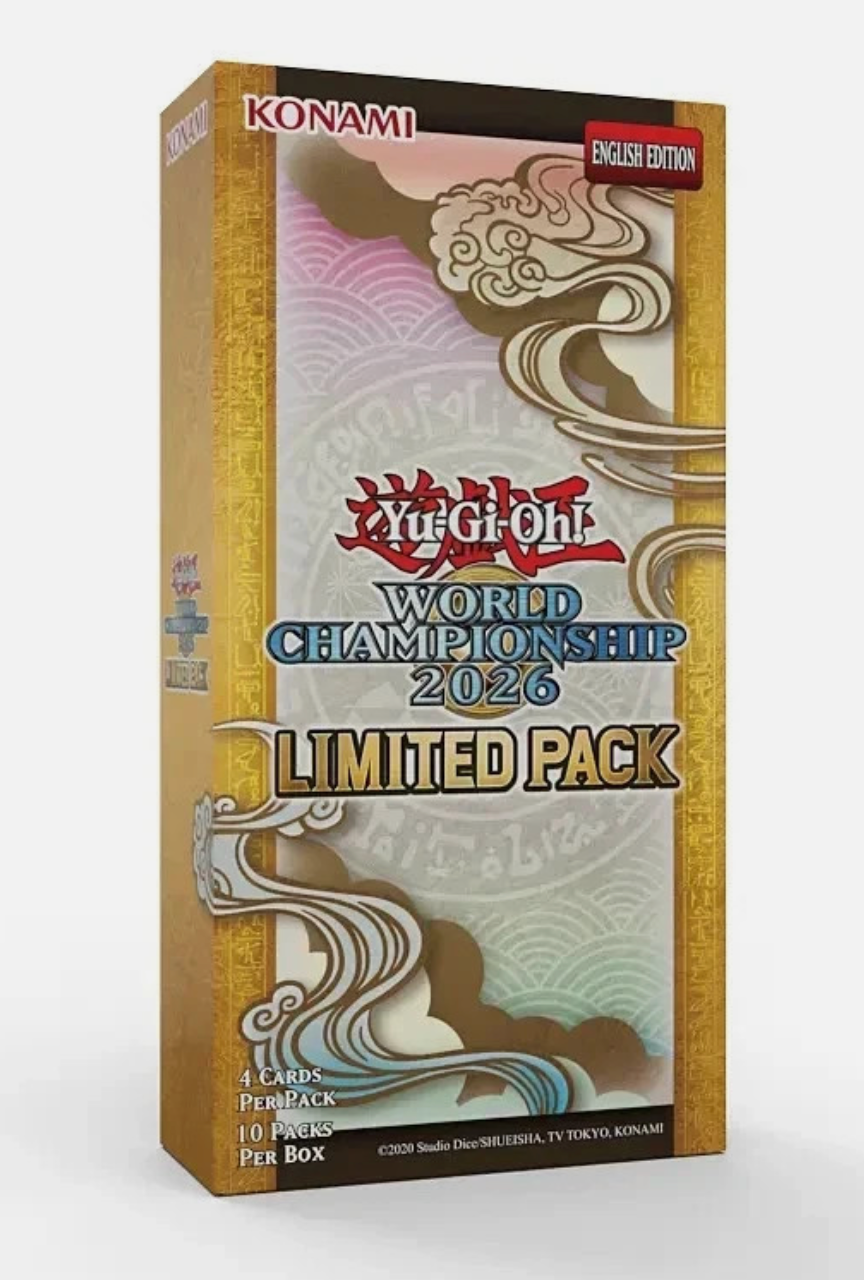 遊戯王カード 3 BOX 未開封 WORLD CHAMPIONSHIP 2026 Yu-Gi-Oh! - Yugioh 2026 Limited Pack World Championship Deck