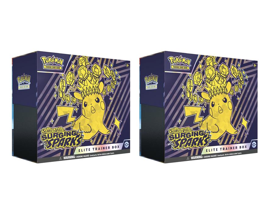Pokemon Scarlet and Violet 8 (SV08) Surging Sparks Elite Trainer Box [ –  GuuBuu Hobby