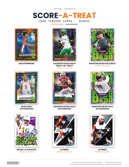 2026 Panini Score-A-Treat Bundle