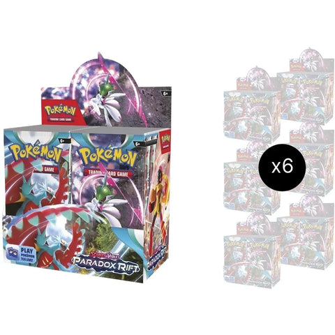Pokemon TCG: SV04: Paradox Rift Booster Box Case Pre-Order