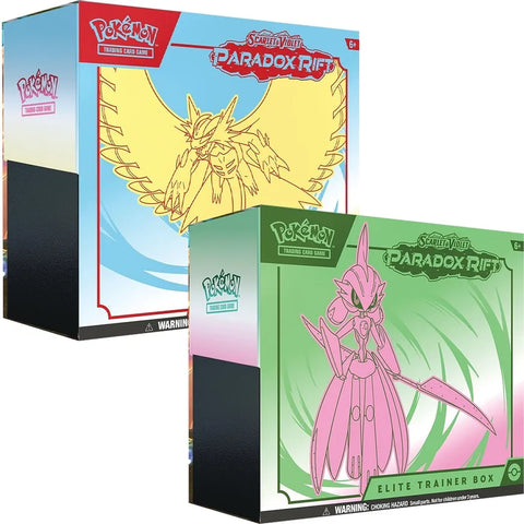 Pokemon TCG: SV04: Paradox Rift Elite Trainer Boxes [Set of 2] Pre-Order