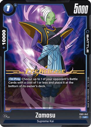 Zamasu - FB01-042 (FB01-042) - Awakened Pulse PreRelease Cards