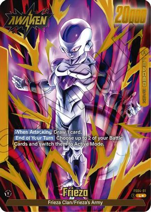 Frieza - FS04-01 (Gold) (FS04-01) - Fusion World Promotion Cards and Packs Holofoil