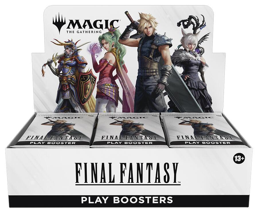 final fantasy booster box case Magic: The Gathering Collector Pack A full display of Play Boosters supports one pod of eight players at a Draft event Final Fantasy: Journey of Discovery