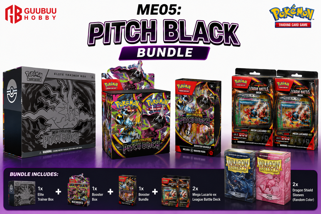 Pokemon TCG: ME05 Pitch Black MSRP Bundle Pre-Order - NOT LIVE UNTIL 9PM EST JUNE 21st, 2026