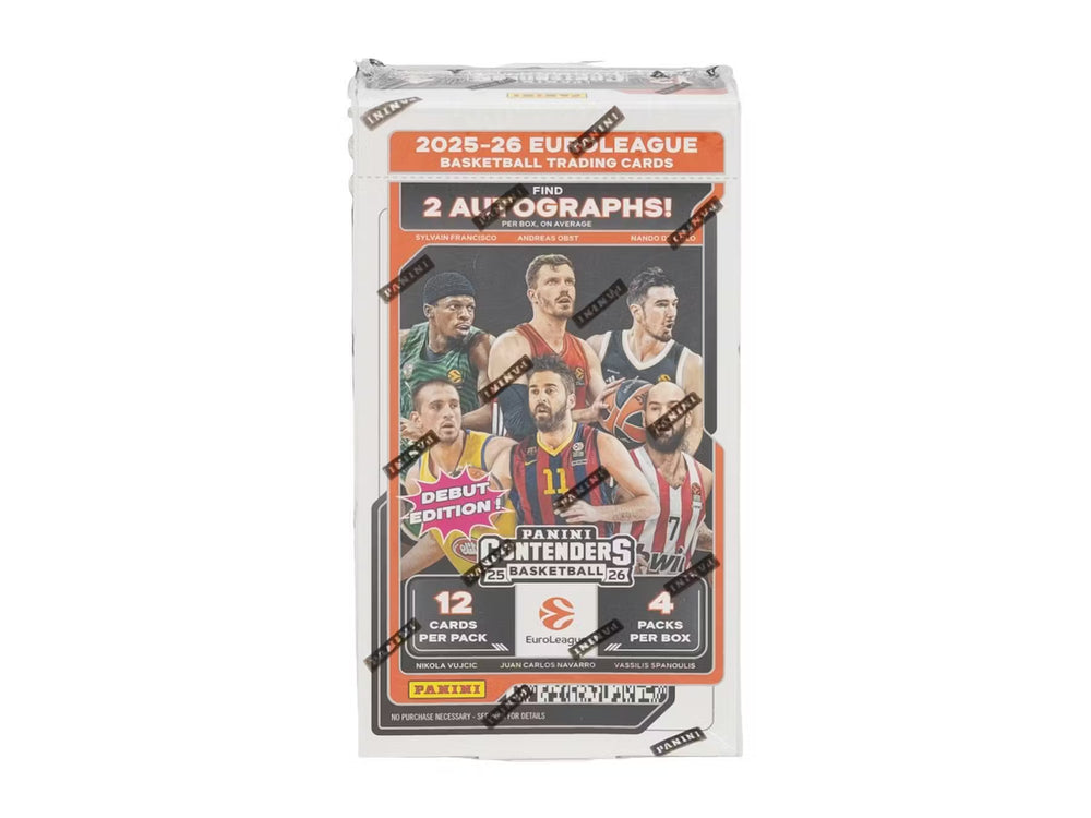 2025/26 Panini Contenders EuroLeague Basketball Hobby Box