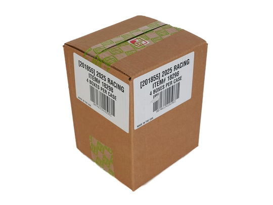 2025 Panini National Treasures Racing Trading Card Box Case [4 each]