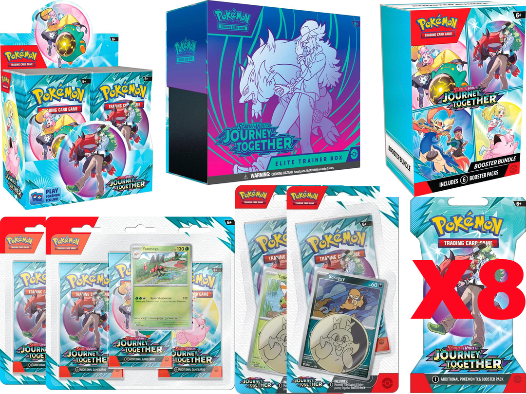 Pokemon Cards SV9: Journey Together All-In-One Bundle GuuBuu Hobby Pokemon Cards SV9: Journey Together All-In-One Bundle GuuBuu Hobby