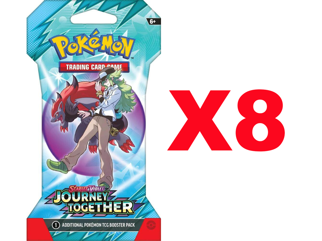 Pokemon Cards SV9: Journey Together Sleeved Booster Pack GuuBuu Hobby Pokemon Cards SV9: Journey Together Sleeved Booster Pack GuuBuu Hobby