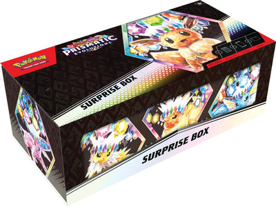 Pokemon Scarlet and Violet 8.5 Prismatic Evolutions Surprise Box - [Pre-Order Coming Soon]