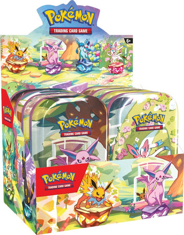 Pokemon Scarlet and Violet 8.5 Prismatic Evolutions Mini Tin - [Pre-Order Coming Soon]