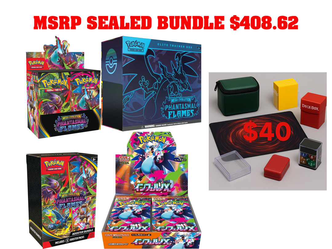 Pokemon TCG: Phantasmal Flames Sealed Bundle MSRP Pokemon TCG: Phantasmal Flames Sealed Bundle MSRP
