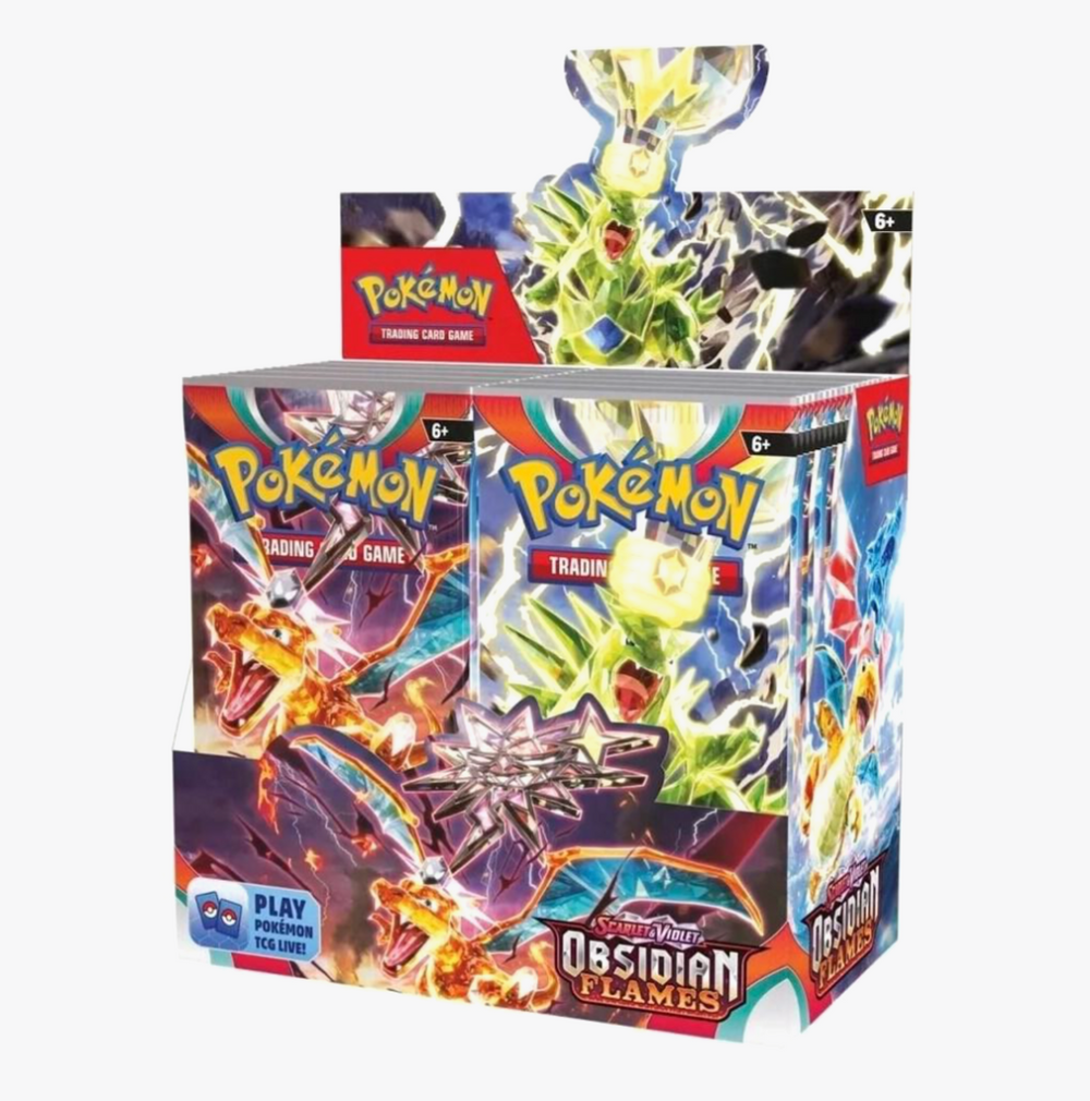 Pokemon SV03: Obsidian Flames Booster Box Case – GuuBuu Hobby
