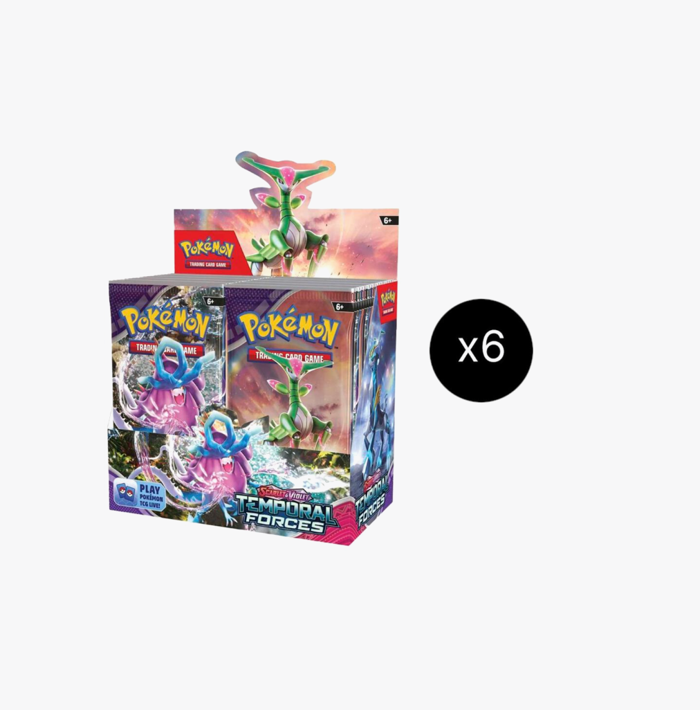 Pokemon SV05: Temporal Forces Booster Box Case Pokemon SV05: Temporal Forces Booster Box Case