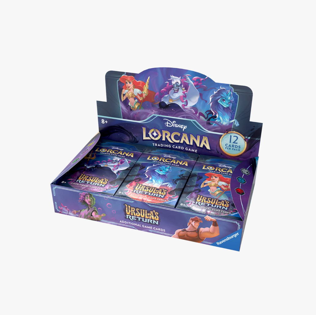 Disney Lorcana: Ursula's Return Booster Box GuuBuu Hobby Disney Lorcana: Ursula's Return Booster Box GuuBuu Hobby