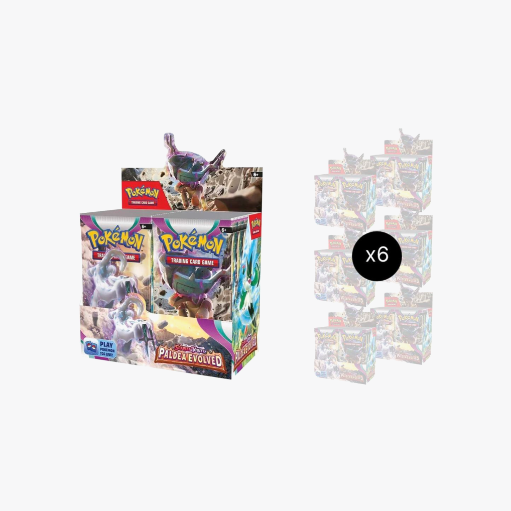 Pokemon TCG SV02: Paldea Evolved Booster Box Case Pokemon TCG SV02: Paldea Evolved Booster Box Case