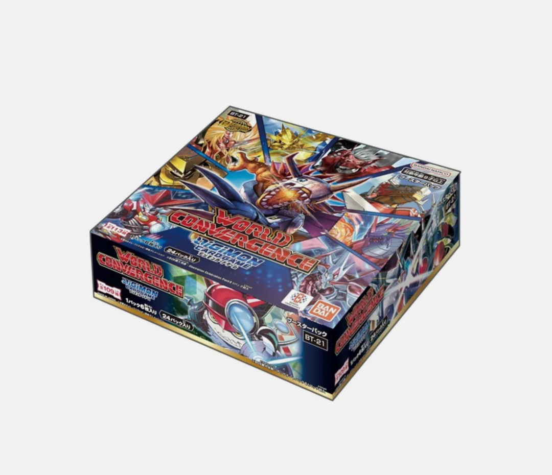 shop deals on digimon card game booster box BT-24 Time Stranger This Trading Card Booster Display contains 24 booster packs from set (BT Digimon BT21 World Convergence Booster