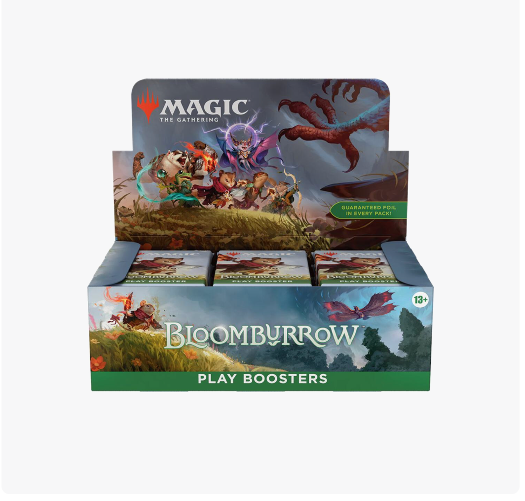 bloomburrow booster box how many packs Magic: The Gathering: Bloomburrow