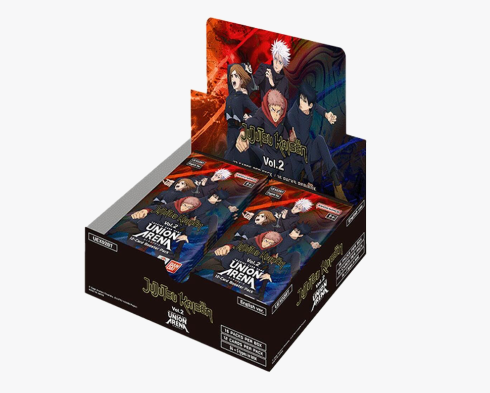 Jujutsu Kaisen Vol. 2 Union Arena Booster Box