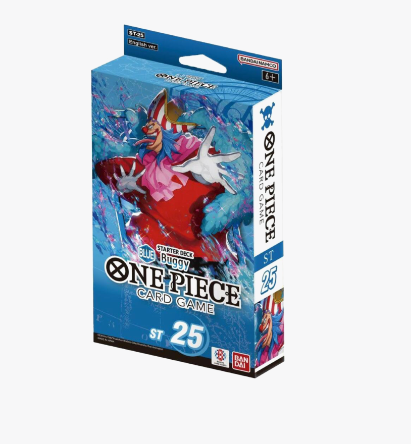 one piece tcg buggy starter deck TCG: 25: BLUE [ST-25] Quantity:20 Pack Erzfeind Sail into battle with One Piece Kingdoms of