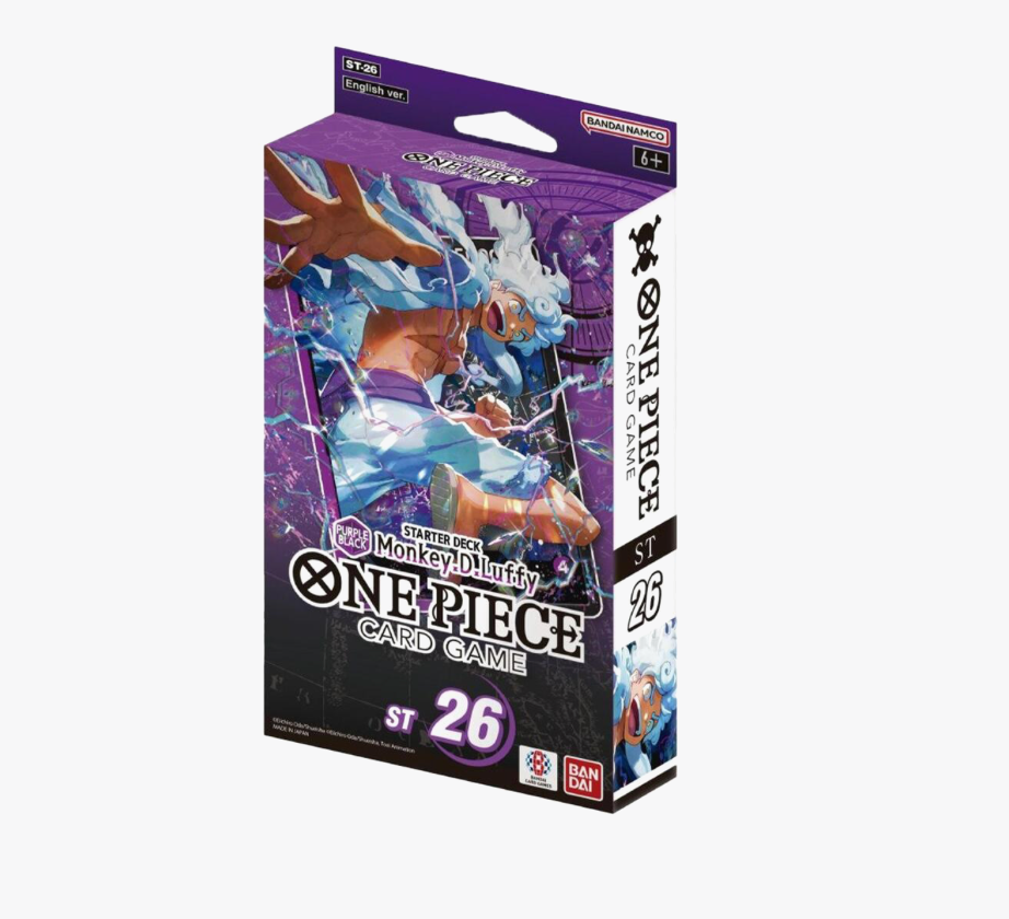 one piece tcg pre release deck TCG: Starter 26: PURPLE/BLACK Monkey.D.Luffy [ST-26] – GuuBuu Hobby deck_organizer Ancestral Vision — Time Uncommon Card Type Choose Condition:Lightly Played