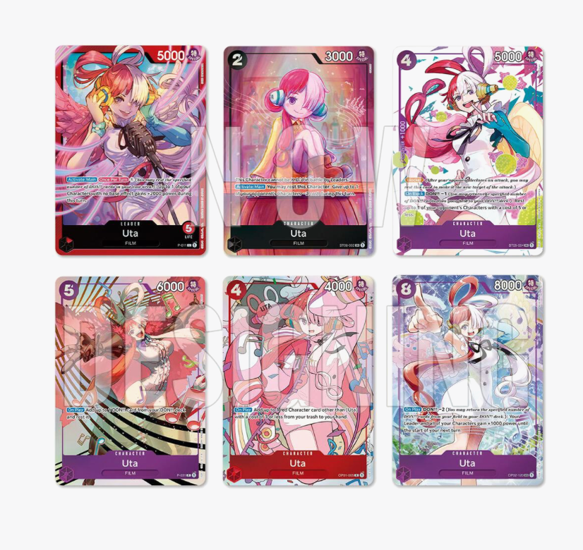 One Piece Promotion Cards: Uta Premium Card Collection