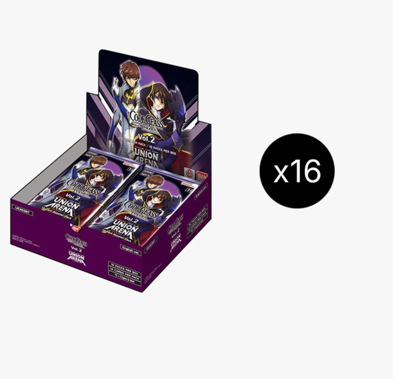 Union Arena: Code GEASS: Lelouch of the Rebellion Vol. 2 Case (16) Union Arena: Code GEASS: Lelouch of the Rebellion Vol. 2 Case (16)