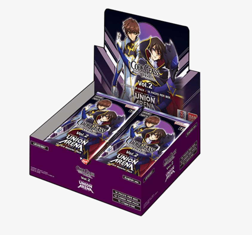 Union Arena: UEX03BT: CODE GEASS: Lelouch of the Rebellion Vol.2 Booster Box Case