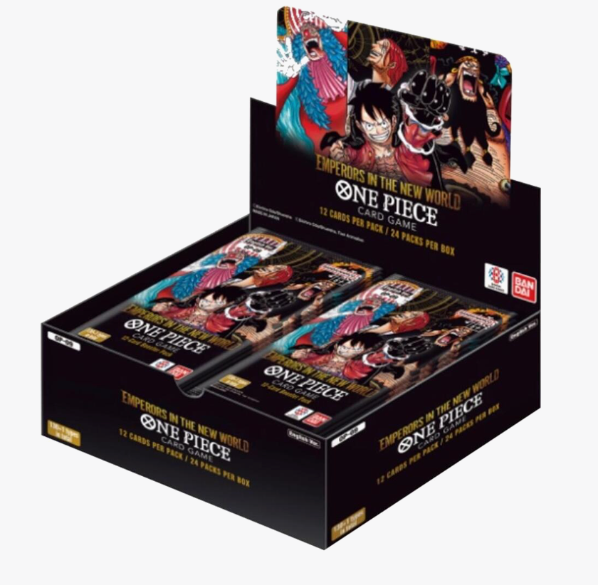 One Piece TCG:  [OP-08 & OP-09] Two Legends and The Four Emperors Booster Box Bundle
