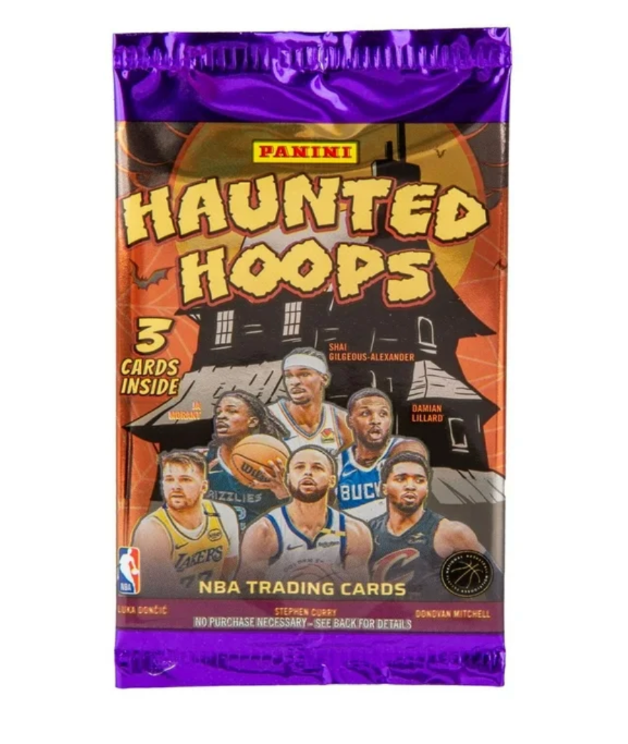 2025 Panini Haunted Hoops Basketball Trading Cards Bundle