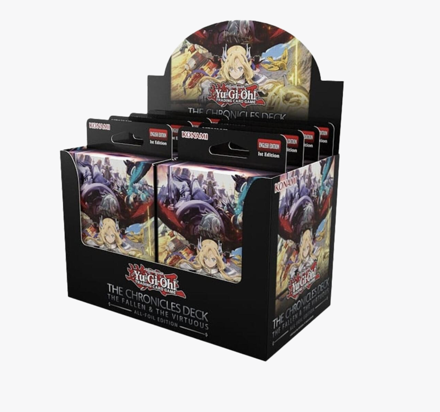 Yu-Gi-Oh! THE CHRONICLES DECK: The Fallen & the Virtuous (All-Foil Edi – GuuBuu Hobby