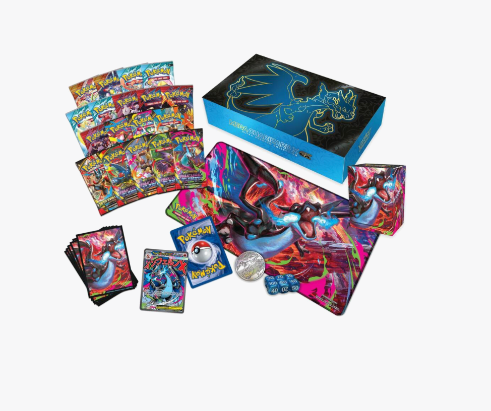 pokemon cards mega charizard ex box Pokmon Special Collection premium Pokmon collection EnglishPokmon TCG Mega Charizard X