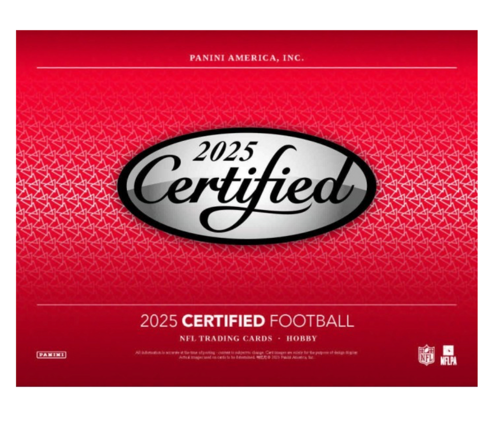 2025 Panini Certified NFL Hobby Box