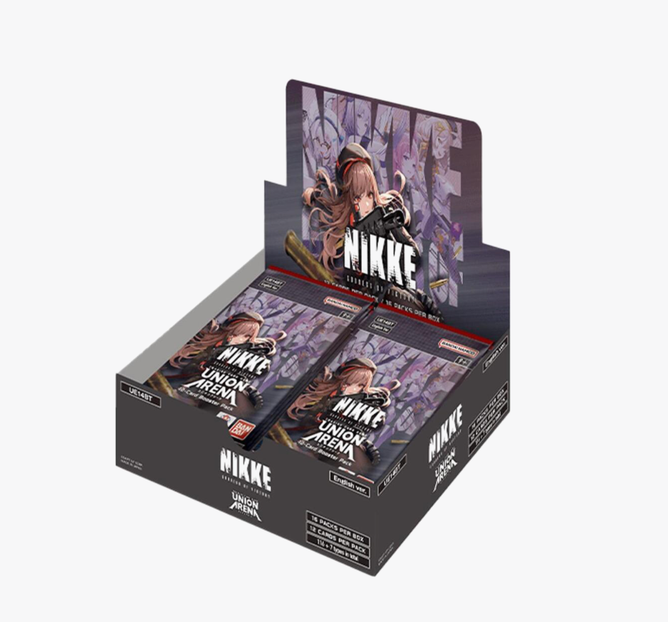 Union Arena: Goddess of Victory- Nikke Booster Box Case (16 Boxes) Union Arena: Goddess of Victory- Nikke Booster Box Case (16 Boxes)