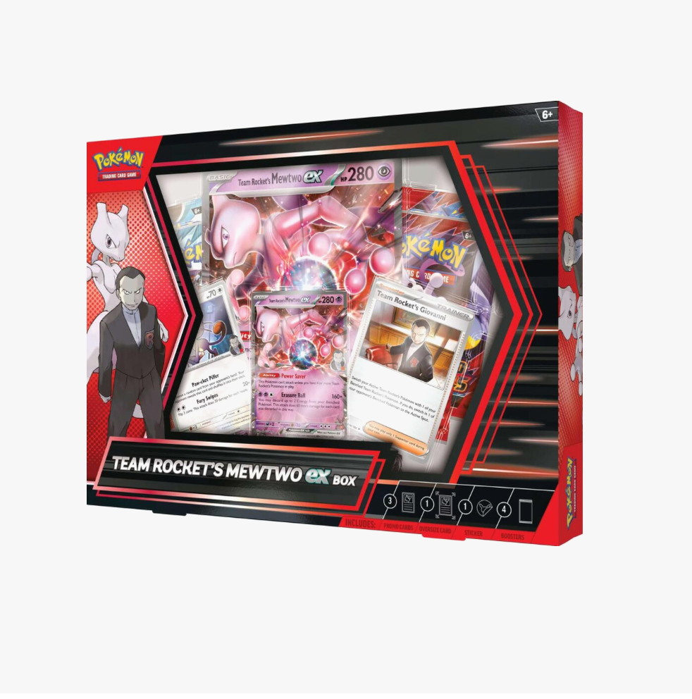 Pokemon TCG: Team Rocket's Mewtwo ex Box Case [6 each]