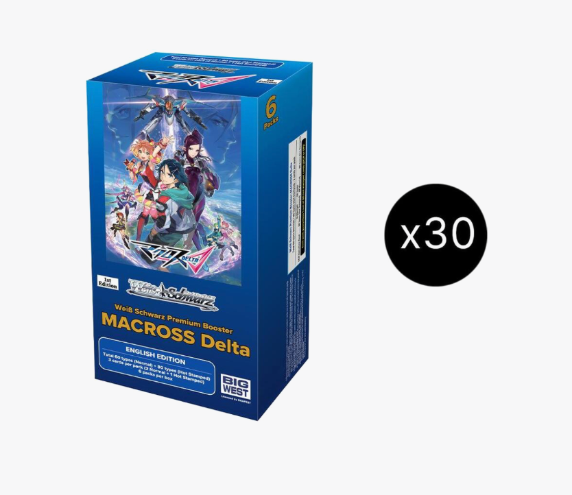 Weiss Schwarz! MACROSS Delta Premium Booster Box Case [30 each]
