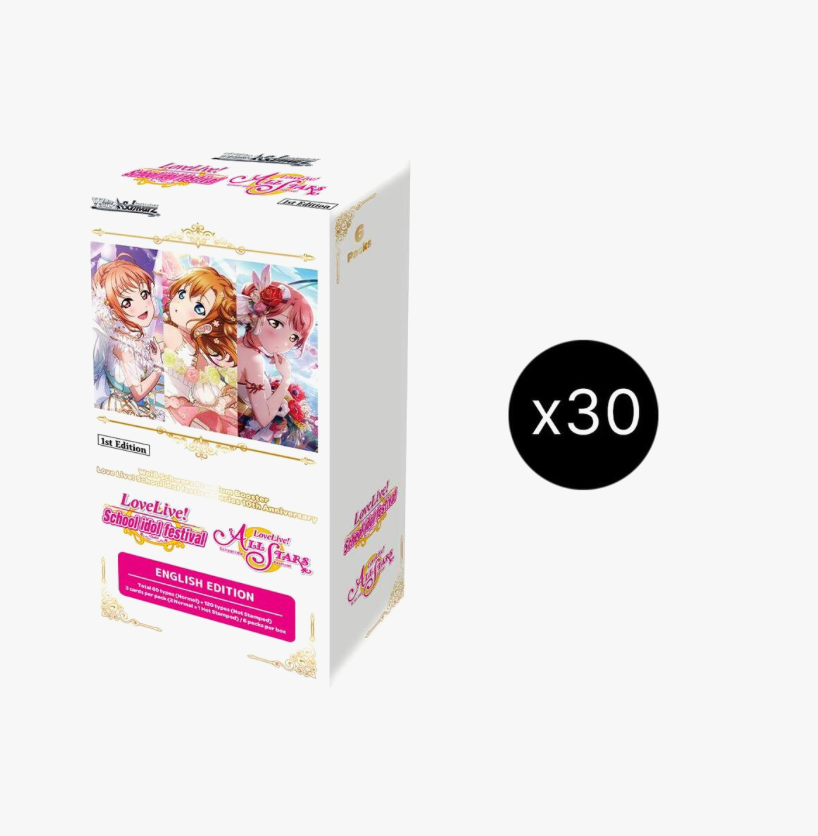 Weiss Schwarz Premium Love Live! School Idol Festival Series 10th Anniversary Japanese Booster Box Weiss Schwarz Premium Love Live! School Idol Festival Series 10th Anniversary Japanese Booster Box