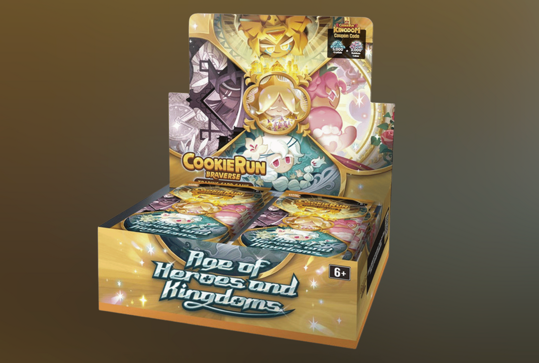 CookieRun Braverse TCG: Age of Heroes and Kingdoms Booster Box GuuBuu Hobby CookieRun Braverse TCG: Age of Heroes and Kingdoms Booster Box GuuBuu Hobby
