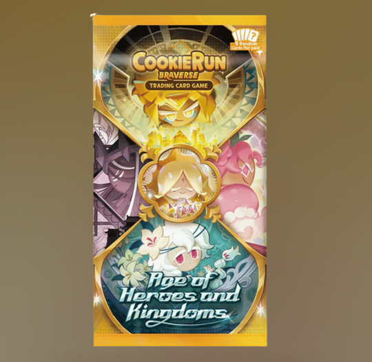 CookieRun Braverse TCG: Age of Heroes and Kingdoms Booster Box