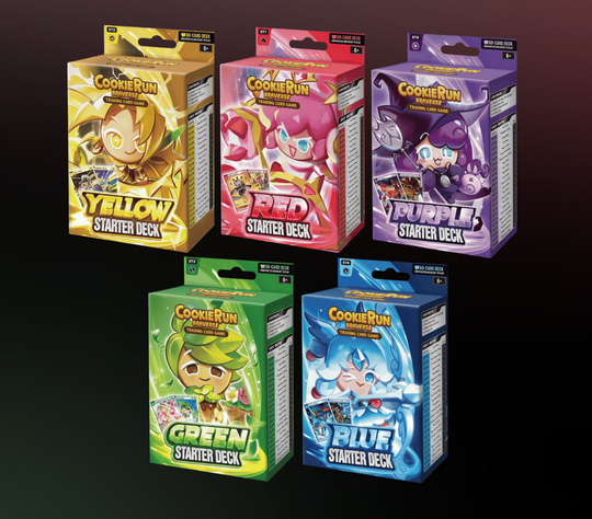 CookieRun Braverse TCG: Starter Deck [Set of 5]