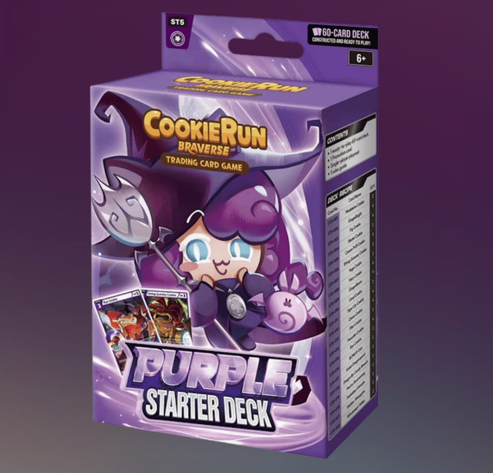 CookieRun Braverse TCG: Starter Deck [Set of 5]