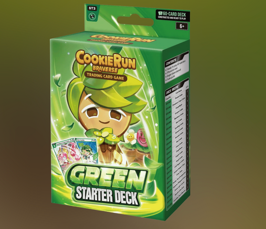 CookieRun Braverse TCG: Starter Deck [Set of 5]