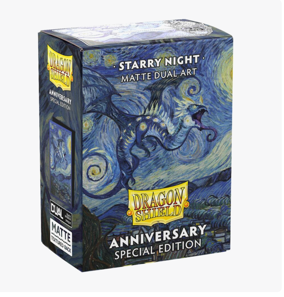ドラゴンシールド STARRY NIGHT Dragon Shield Dual Matte: Anniversary Special Edition - Starry