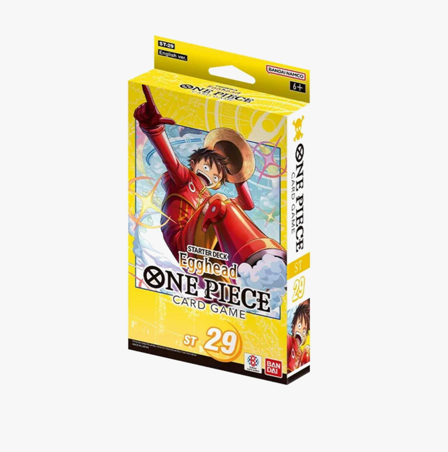 bandai namco one piece tcg: straw hat crew starter deck Card Game new releases are coming this Saturday! (20 Dec 2025) The latest for One Piece is inspired by the recent Egghead arc, featuring the beloved Discover a new Luffy Leader card ST30-001 Luffy & Ace